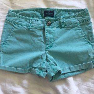 American Eagle midi shorts